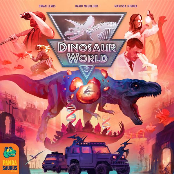Ludopedia, Fórum, Um mundo de dinossauros pela Pandasaurus Games