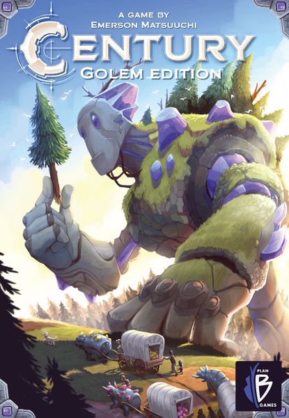 Century: Golem Edition, Plan B Games, 2017 — front cover (image provided by the publisher)
