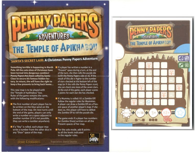 Penny Papers Adventures The Temple Of Apikhabou Santa S Secret
