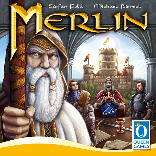 Merlin, Queen Games, 2017 — front cover