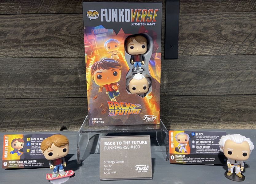 Funkoverse Strategy Game Back To The Future 100 Marty Mcfly