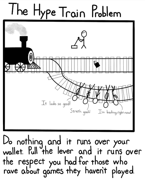 The Hype Train Problem | Full Frontal Board Games | BoardGameGeek