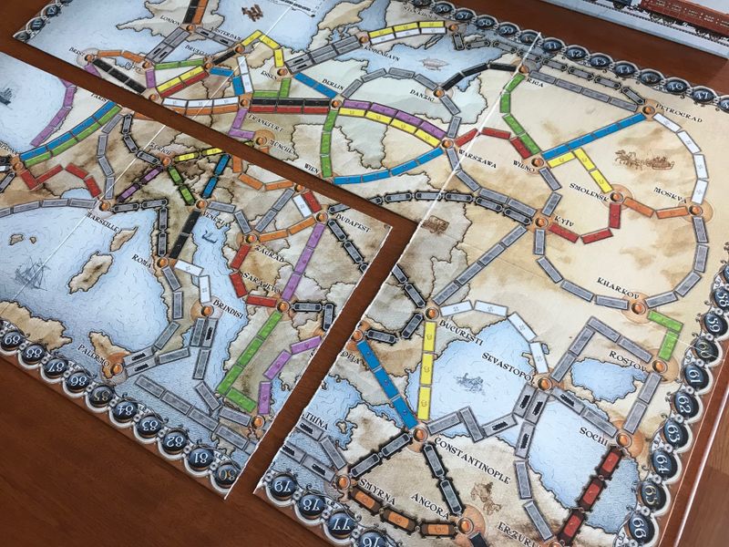Ticket To Ride Europe Image Boardgamegeek