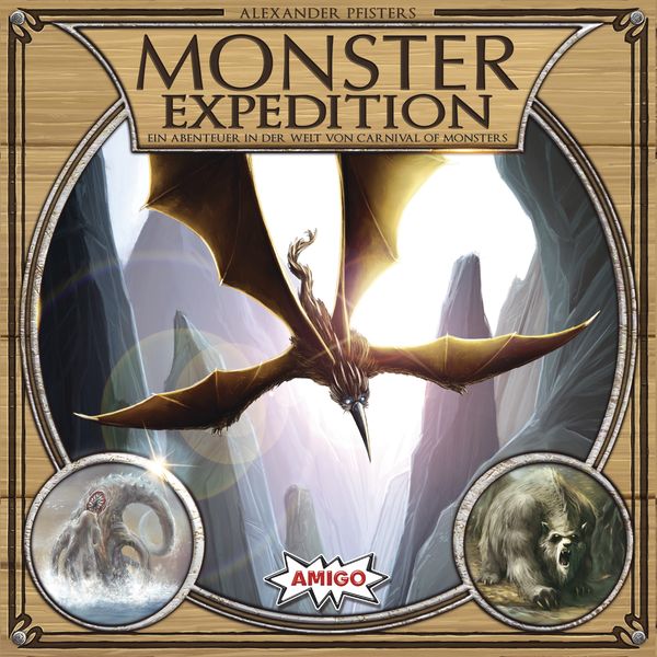 Monster Expedition, AMIGO, 2020 — front cover (image provided by the publisher)