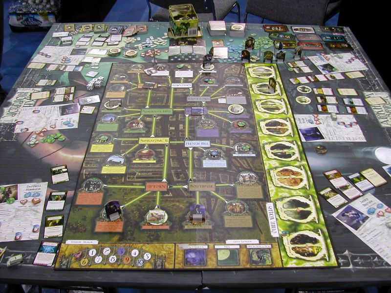 Arkham Horror at FFG booth, Origins 2005