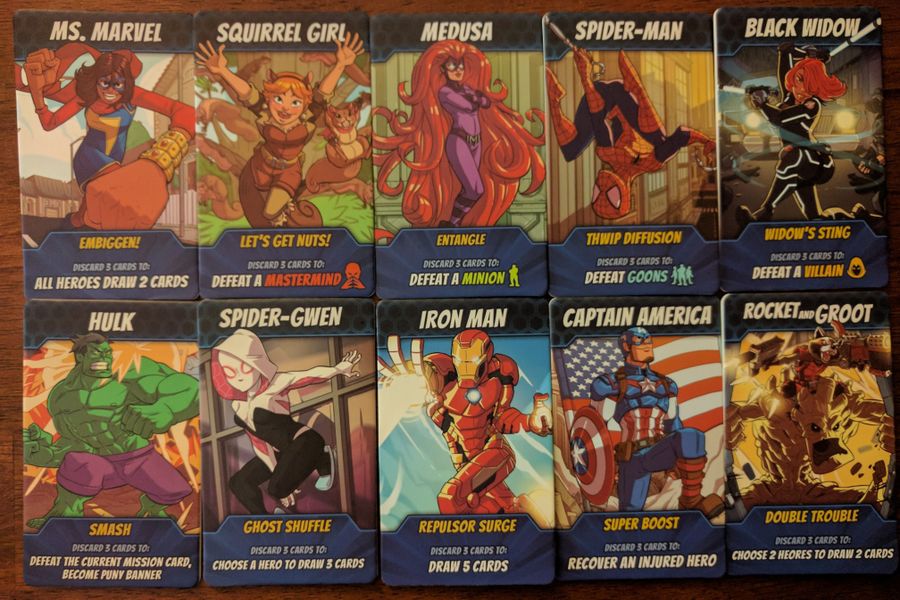 Top 10 Cooperative SuperHero Board and Card Games coopgestalt