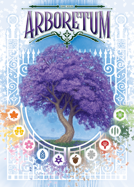 Arboretum, Renegade Game Studios, 2018 — front cover (image provided by the publisher)