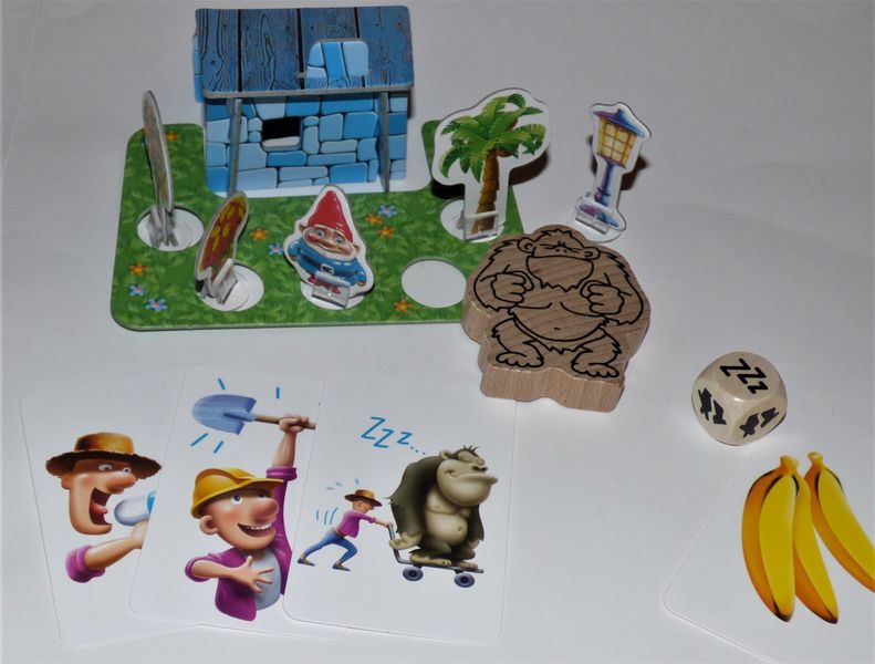Logis LGI59040 Hungry Hugo – Gioco Da Tavolo Tattico Per Famiglie, Con Scimmia Gigante 3D