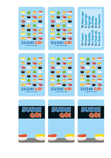 Sushi Go Image Boardgamegeek