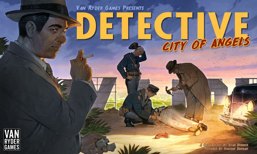 Cover for Detective: City of Angels. Art by Vincent Dutrait.