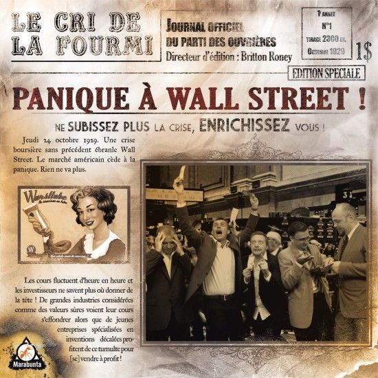 Panique à Wall Street!, Marabunta, 2012