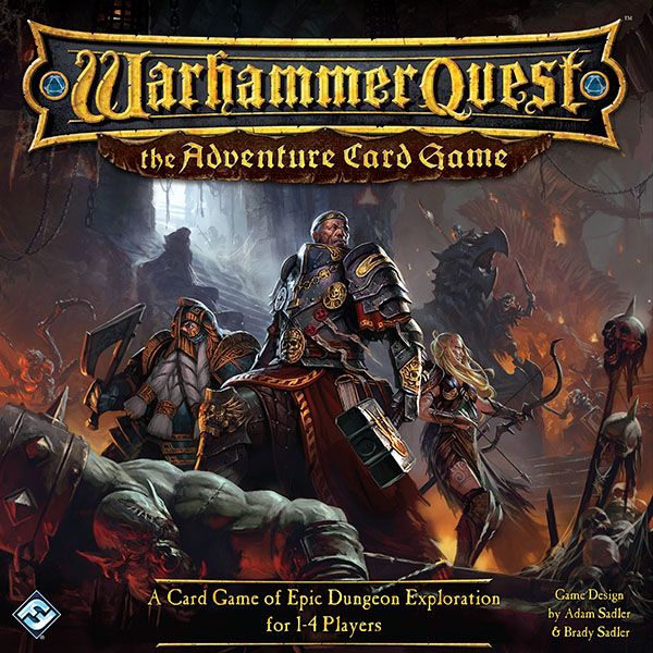 Warhammer Quest: The Adventure Card Game, Fantasy Flight Games, 2015 (image provided by the publisher)