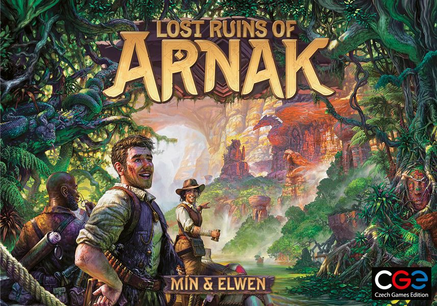 One of our heroes healed some of their nasty wounds and the whole scenery got prettier. We present you the final box for the Lost Ruins of Arnak!