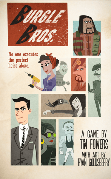 Box art for Burgle Bros.