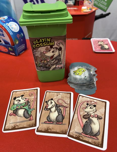 Playin' Possum, AMIGO Games, 2020 — mock-up shown at NY Toy Fair 2020