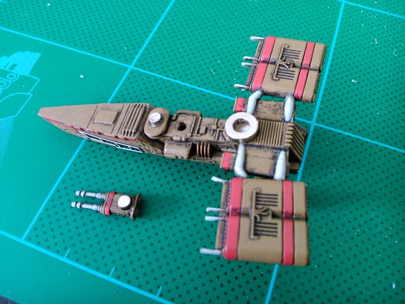 The HWK-290 is such a funky little ship. I struggled at first to find ...