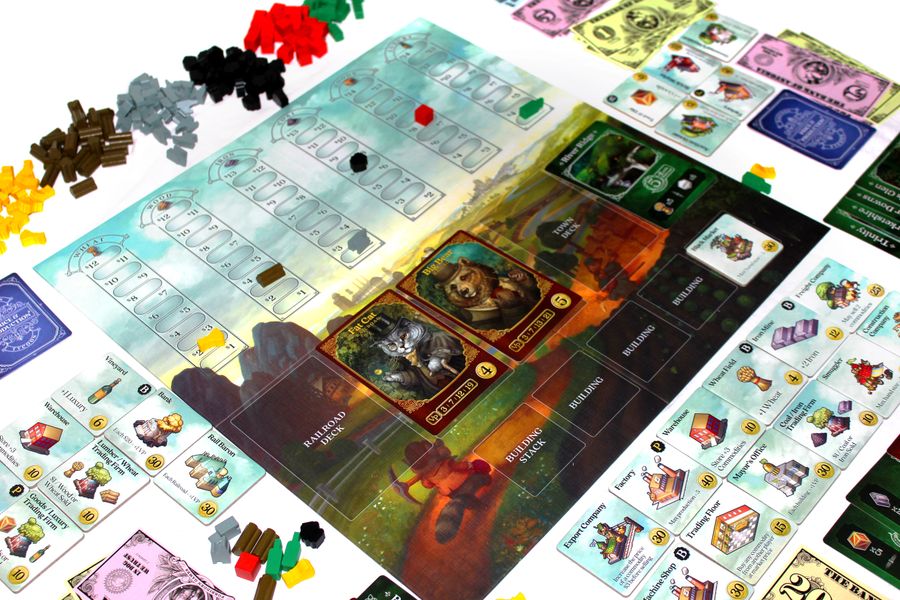 A game of Raccoon Tycoon!