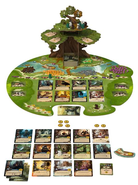 The Ever Tree - image of board and set-up
