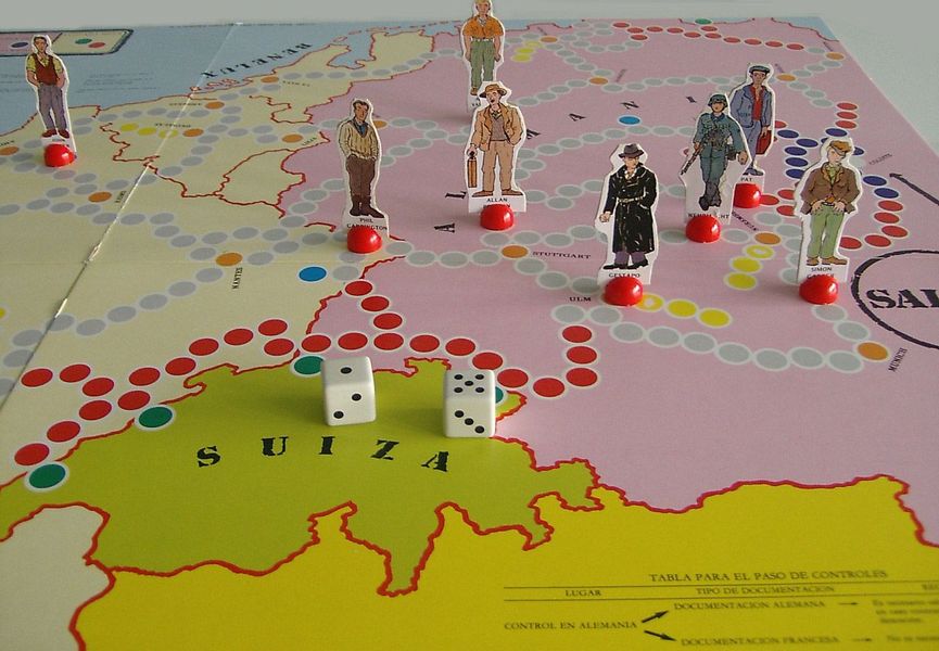 Board during game