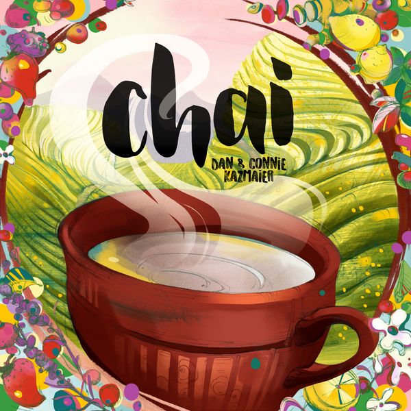 Front box art of Chai board game