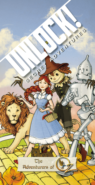 Unlock! The Adventures of Oz, Space Cowboys, 2018 — front cover (image provided by the publisher)