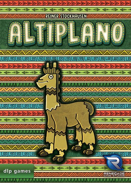 Altiplano, Renegade Game Studios/dlp games, 2018 — front cover (image provided by the publisher)