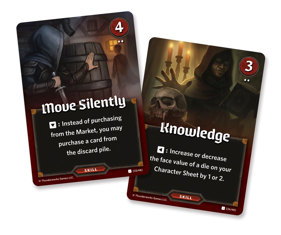 Cartas de Habilidad Roll Player