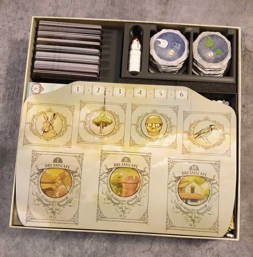Insert for the base game and all expansions | Dreamscape