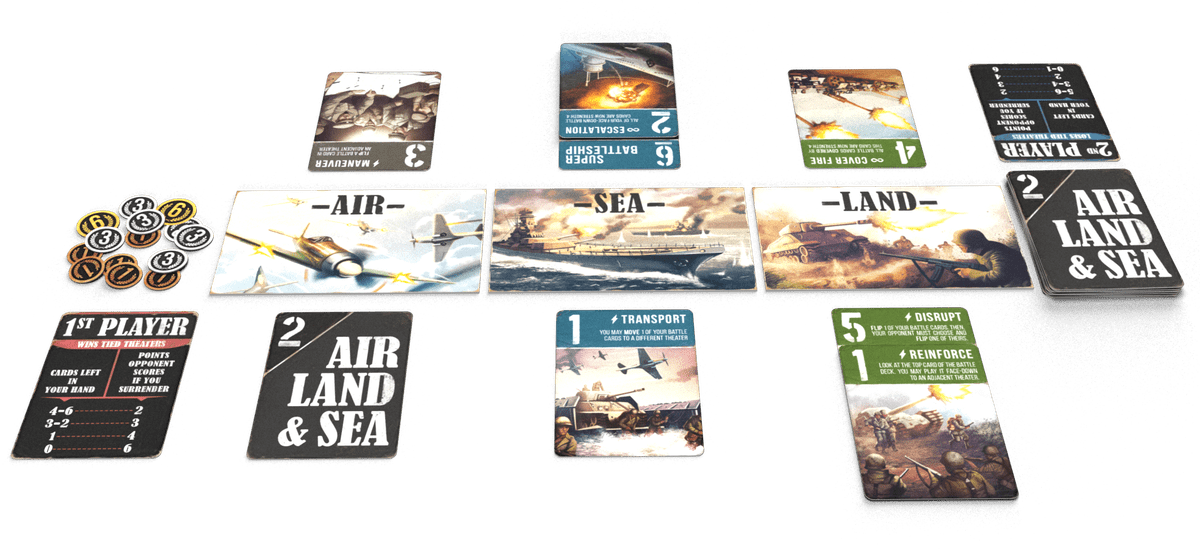 Air, Land & Sea en español