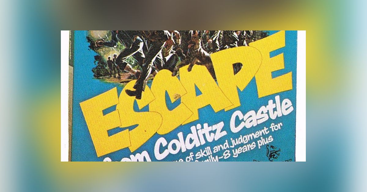 Escape from Colditz Castle Board Game BoardGameGeek