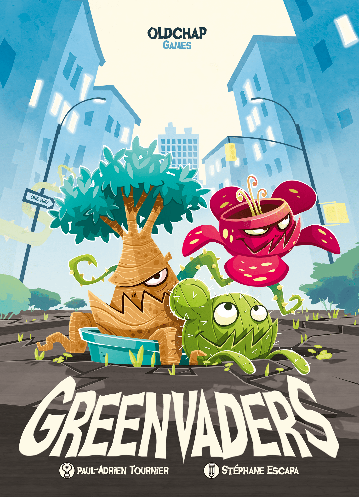 Cover art for Greenvaders