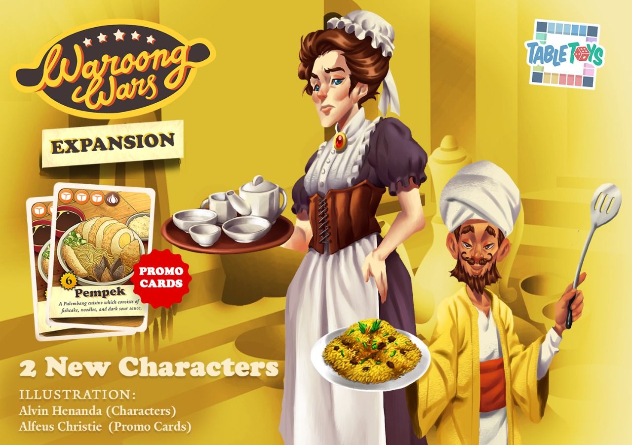 Waroong Wars (Second Edition): Character Expansion 1