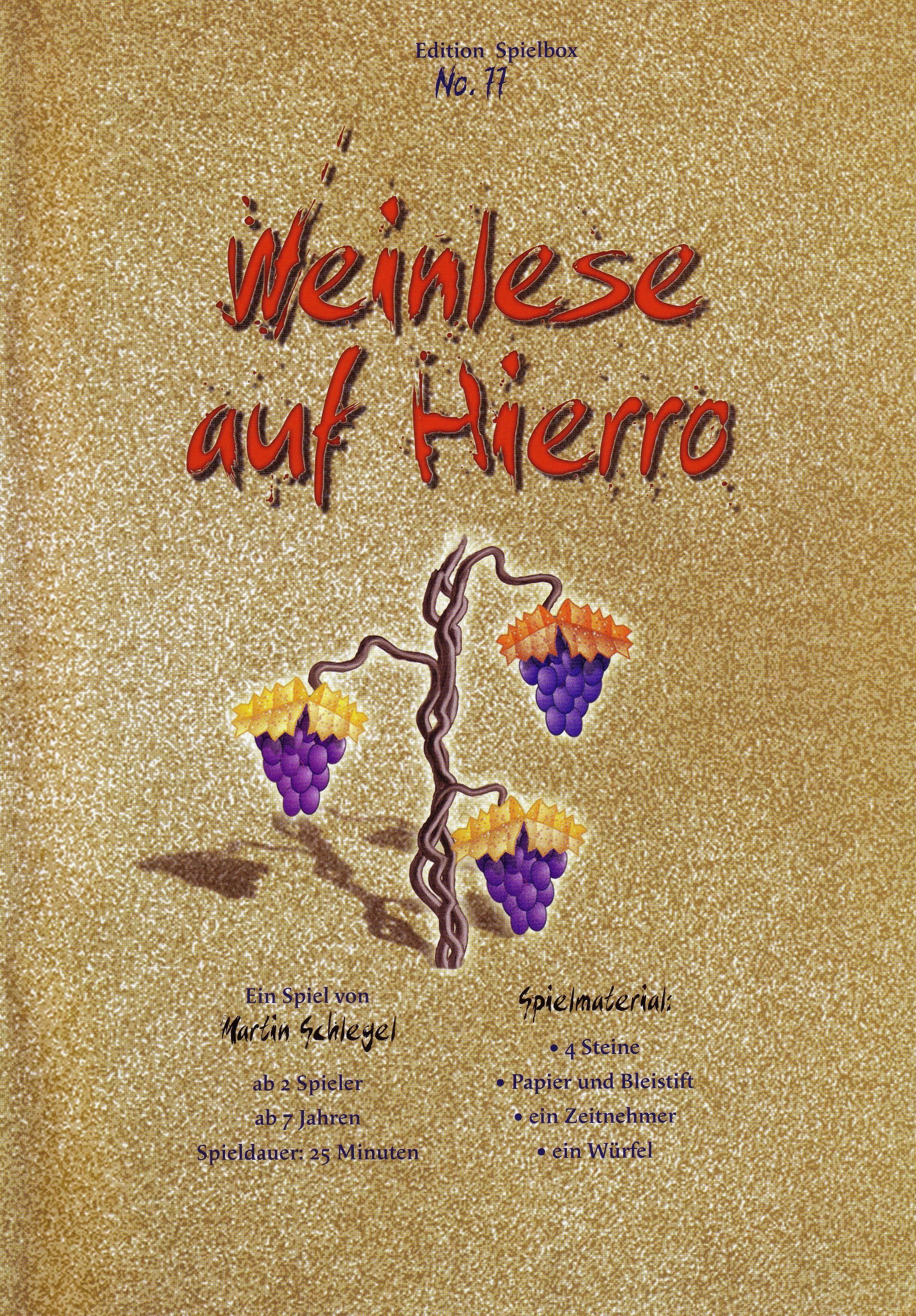 Weinlese auf Hierro