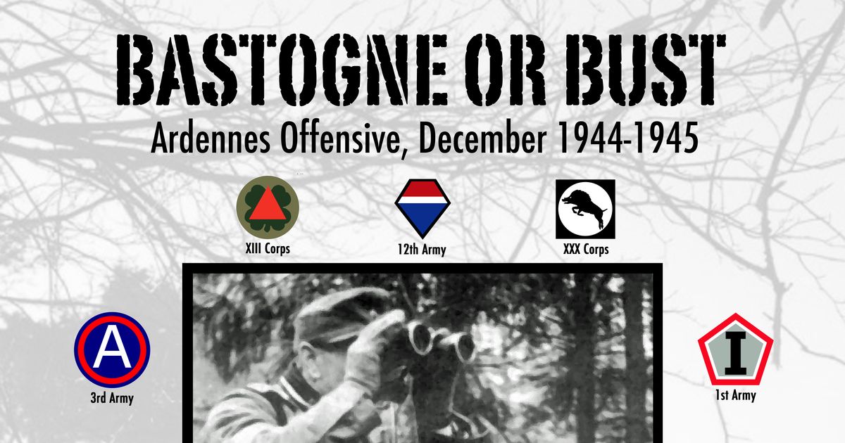 Bastogne or Bust (Designer's Edition) | Board Game | BoardGameGeek