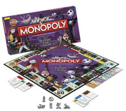 MONOPOLY 2019 Edition The Nightmare Before Christmas Board Game