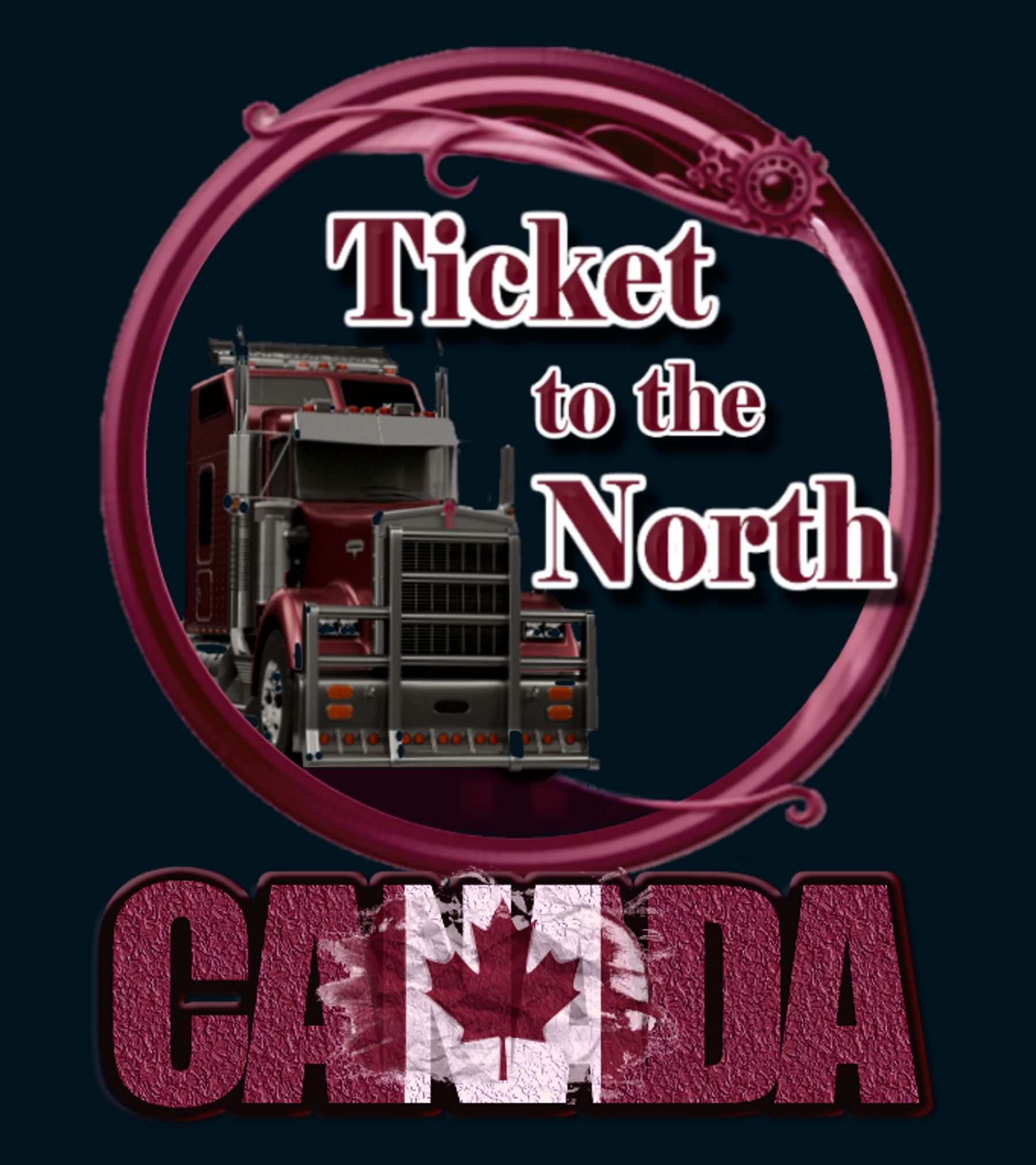 Ticket to the North: Canada box art