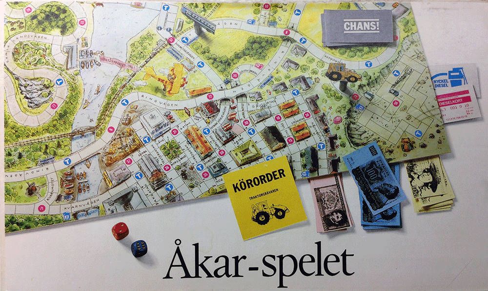 Åkar-spelet