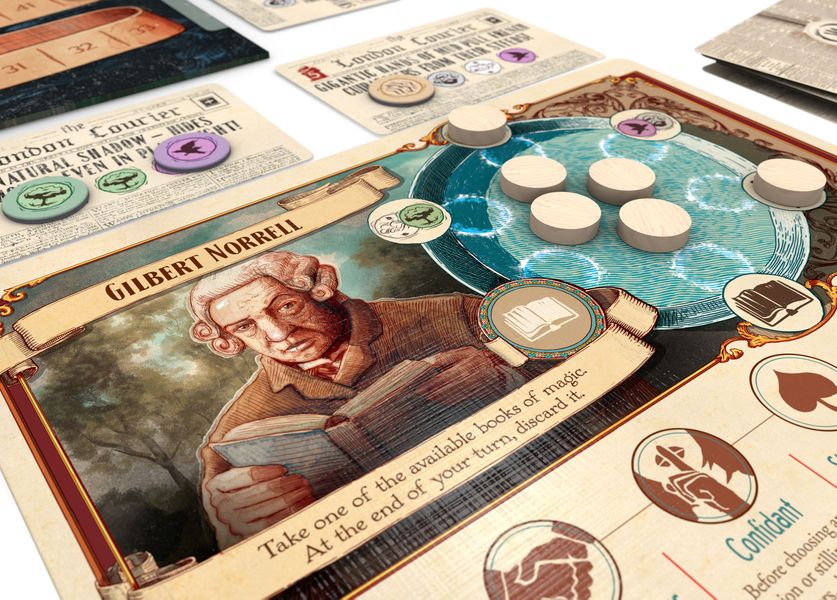Jonathan Strange Mr Norrell A Board Game Of English Magic Image Boardgamegeek