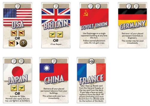 Board Game: The Manhattan Project: Nations Expansion