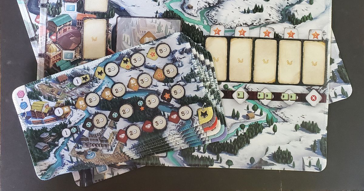 The Fox Experiment Neoprene Playmats Board Game Accessory BoardGameGeek