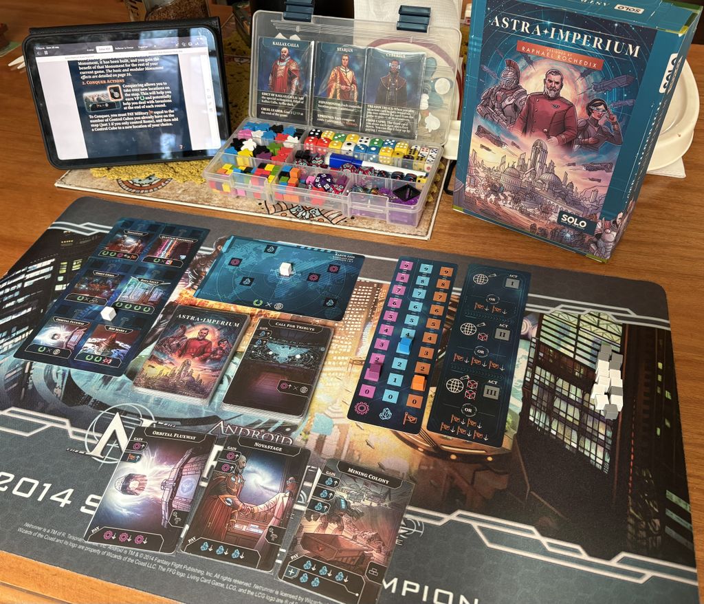 Illustration 2 de Astra Imperium [Solo Game of the Month]