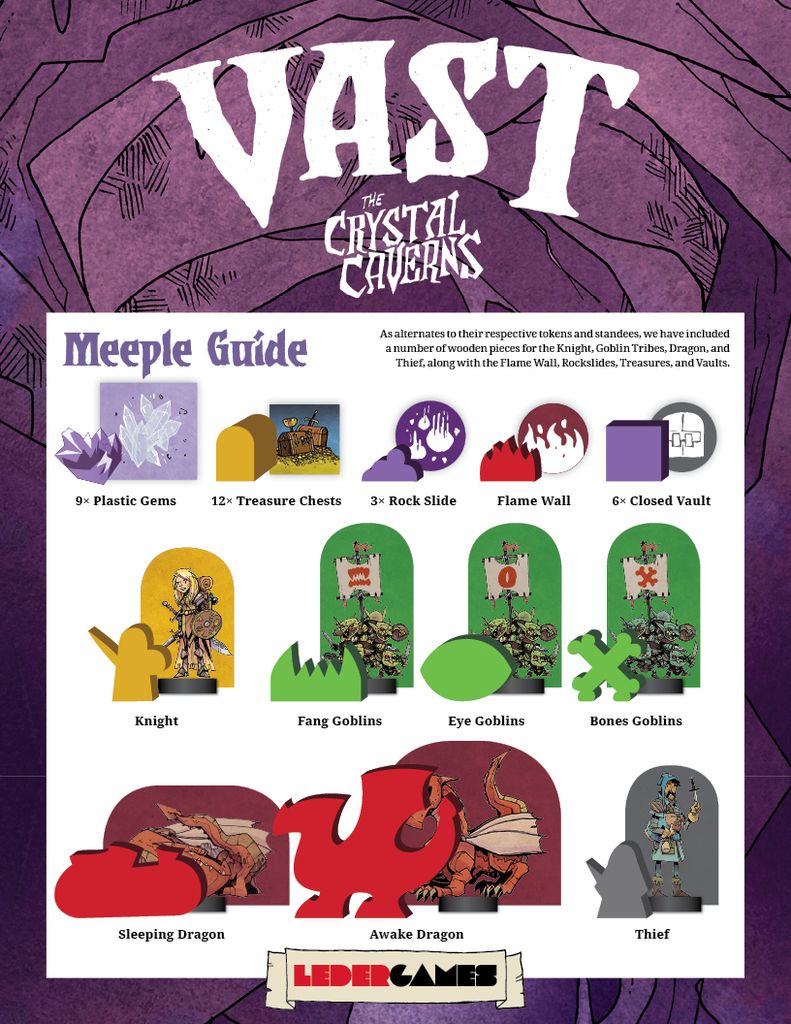 Illustration 10 de Vast: The Crystal Caverns - Second Printing with Miniatures