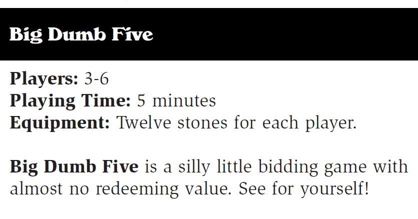 Big Dumb Five