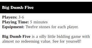 Big Dumb Five