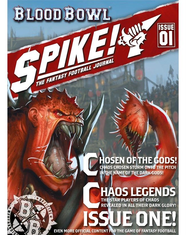 Blood Bowl (2016 Edition): Spike! Journal #1 cover