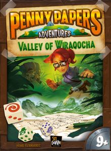 Penny Papers Adventures: The Valley of Wiraqocha Cover Artwork