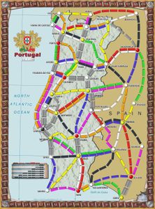 Portugal Fan Expansion For Ticket To Ride Board Game