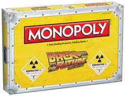 Back to the Future Monopoly Cover Artwork