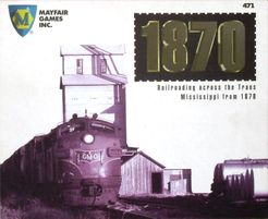 1870: Railroading across the Trans Mississippi from 1870 Cover Artwork