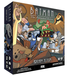 Batman: The Animated Series Adventures – Arkham Asylum Expansion Cover Artwork